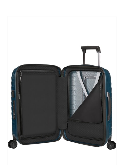 PROXIS Hand luggage trolley 55/20 expandable petrolblue - Hand luggage