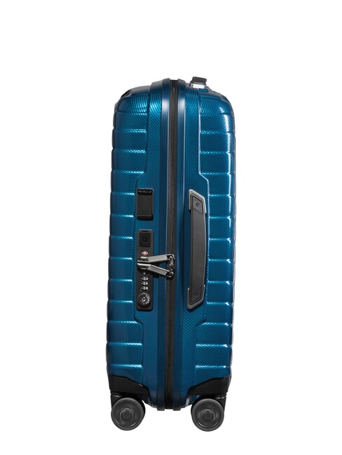 PROXIS Hand luggage trolley 55/20 expandable petrolblue - Hand luggage