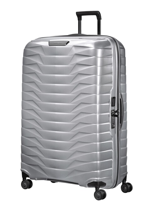 PROXIS Extra extra large trolley SILVER - Rigid Trolley Cases