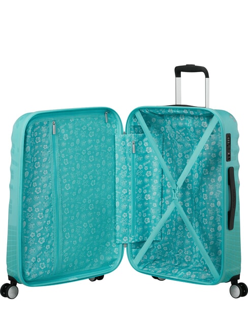 WAVEBREAKER DISNEY  Medium Trolley stitch flower - Rigid Trolley Cases