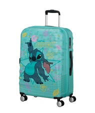 AMERICAN TOURISTER WAVEBREAKER DISNEY  Medium Trolley stitch flower - Rigid Trolley Cases - 3