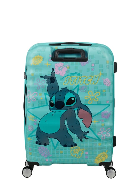 WAVEBREAKER DISNEY  Medium Trolley stitch flower - Rigid Trolley Cases
