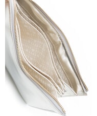 TOMMY HILFIGER TH MONOGRAM Envelope clutch with wristlet metallic silver - Women&rsquo;s Bags - 5