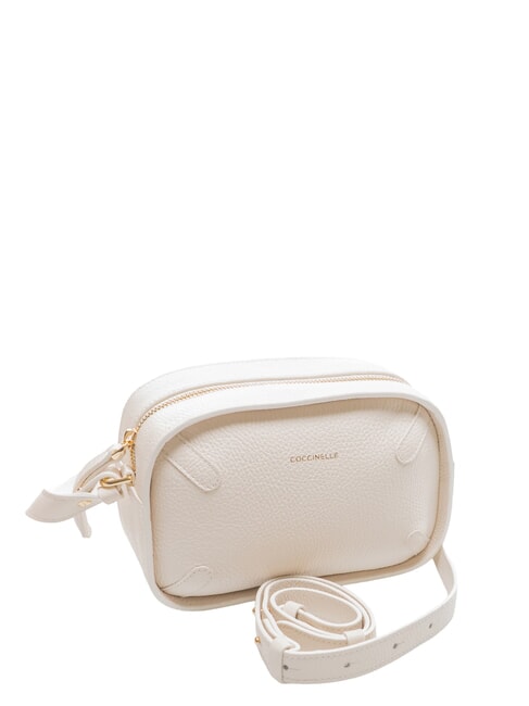 MALETA Mini shoulder bag, in leather white - Women’s Bags
