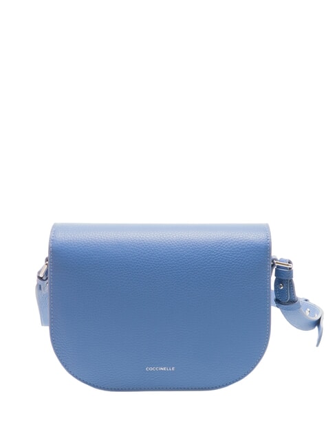 DEW Mini shoulder bag, in leather blue - Women’s Bags