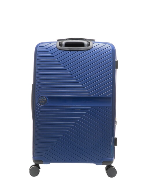 SLIDE Large, expandable trolley royal blue - Rigid Trolley Cases