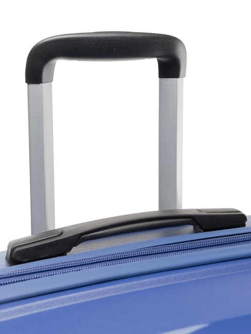 SLIDE Large, expandable trolley royal blue - Rigid Trolley Cases