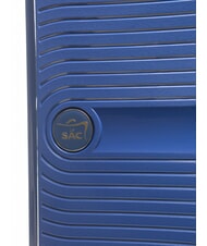 LESAC SLIDE Large, expandable trolley royal blue - Rigid Trolley Cases - 7