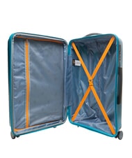 LESAC SLIDE Large, expandable trolley malachite blue - Rigid Trolley Cases - 2