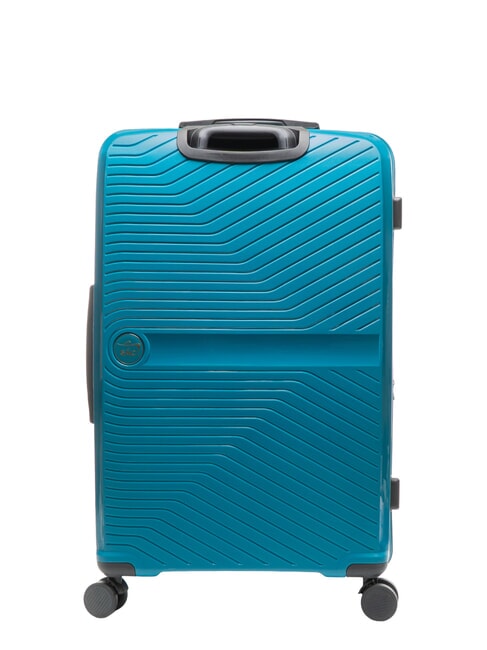 SLIDE Large, expandable trolley malachite blue - Rigid Trolley Cases