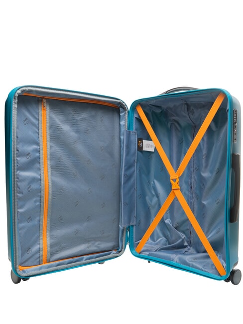 SLIDE Medium Trolley, Expandable malachite blue - Rigid Trolley Cases