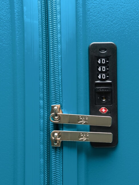 SLIDE Hand Luggage Trolley malachite blue - Hand luggage