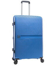 LESAC SLIDE Large, expandable trolley haze blue - Rigid Trolley Cases - 3