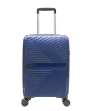 LESAC SLIDE Cabin Set + Medium and Large expandable, ultra-resistant royal blue - Rigid Trolley Cases - 5
