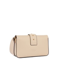 PINKO LOVE ONE SLOUCHY Mini leather shoulder bag beige-smoky gray-antique gold - Women&rsquo;s Bags - 2