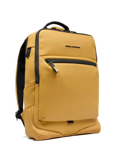CORNER SPECIALE GOMMATO 15.6" laptop backpack Yellow - Laptop backpacks