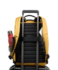PIQUADRO CORNER SPECIALE GOMMATO 15.6" laptop backpack Yellow - Laptop backpacks - 3