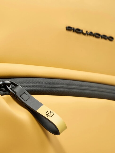 CORNER SPECIALE GOMMATO 15.6" laptop backpack Yellow - Laptop backpacks