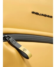 PIQUADRO CORNER SPECIALE GOMMATO 15.6" laptop backpack Yellow - Laptop backpacks - 5