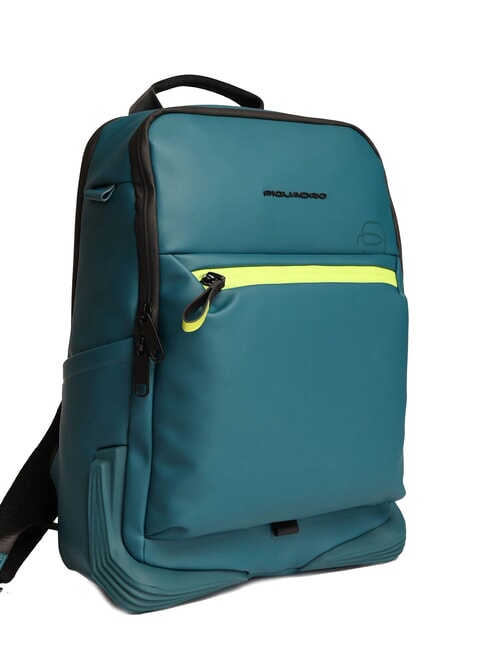 CORNER SPECIALE GOMMATO  14" Laptop Backpack teal - Laptop backpacks