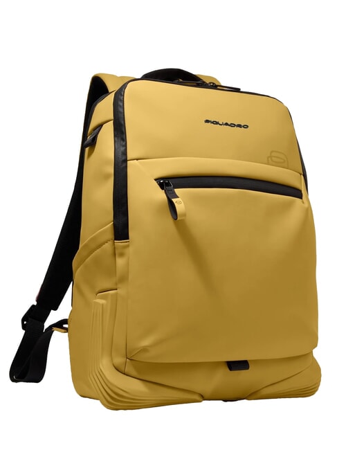 CORNER SPECIALE GOMMATO  14" Laptop Backpack Yellow - Laptop backpacks