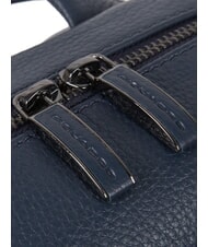 PIQUADRO MODUS SPECIAL Leather backpack for PC 14 " blue - Laptop backpacks - 3