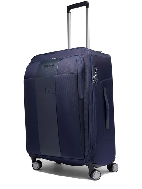 BRIEF 2 Medium Trolley blue - Semi-rigid Trolley Cases