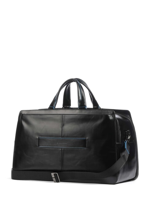 BLUE SQUARE Leather duffel bag Black - Duffle bags