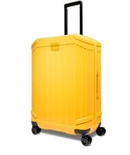 PIQUADRO POP Medium Trolley Yellow - Rigid Trolley Cases - 3