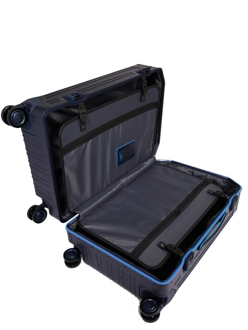 ALU BLUE SQUARE Medium Trolley blue - Rigid Trolley Cases