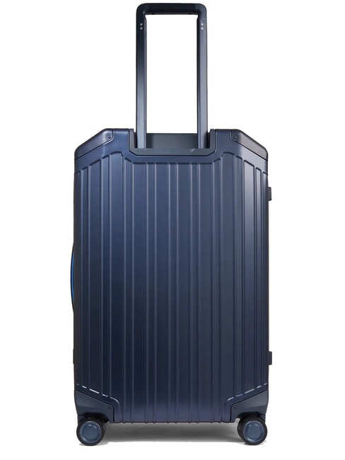 ALU BLUE SQUARE Medium Trolley blue - Rigid Trolley Cases