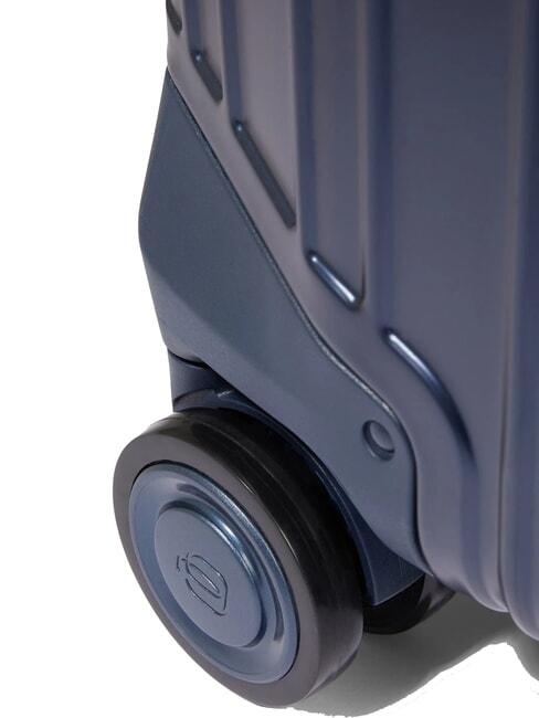 ALU BLUE SQUARE Medium Trolley blue - Rigid Trolley Cases