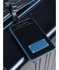 PIQUADRO ALU BLUE SQUARE Hand Luggage Trolley blue - Hand luggage - 5