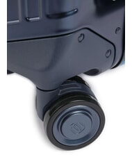 PIQUADRO ALU BLUE SQUARE Hand Luggage Trolley blue - Hand luggage - 6