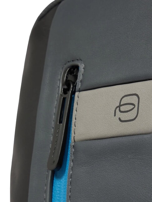 URBAN One-shoulder backpack with iPad®mini holder black grigiongr - Over-the-shoulder Bags for Men