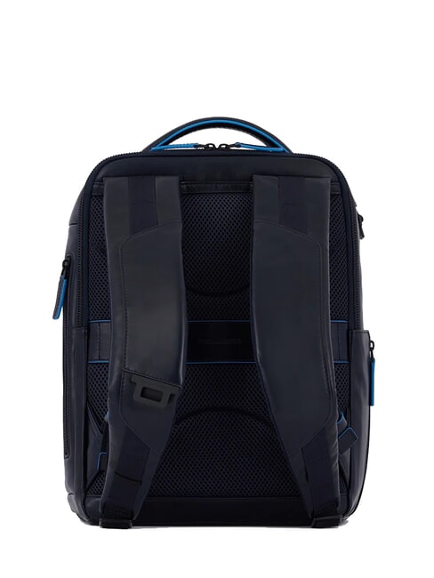 B2 REVAMP 14" leather laptop backpack blue - Laptop backpacks