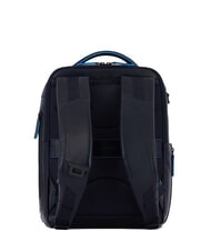 PIQUADRO B2 REVAMP 14" leather laptop backpack blue - Laptop backpacks - 3