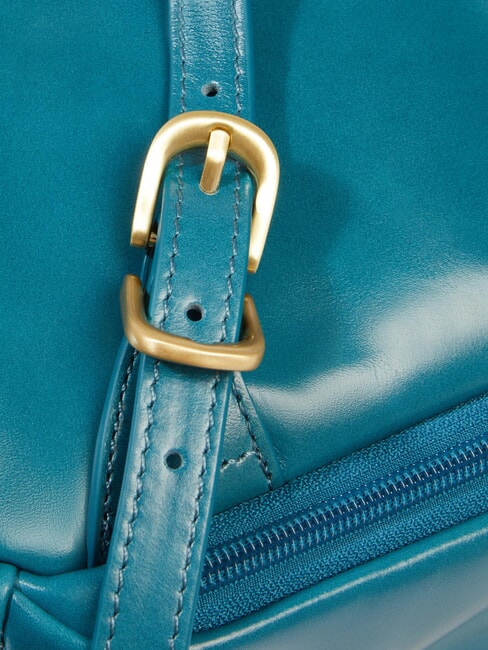 BLUE SQUARE  14" laptop backpack, in leather octane 3 - Laptop backpacks