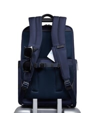 PIQUADRO BRIEF 2 Underseater travel backpack for 15.6" laptop blue - Laptop backpacks - 3