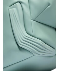 PIQUADRO CORNER SPECIALE GOMMATO Roll-top backpack for 15.6" laptop GREEN - Laptop backpacks - 4