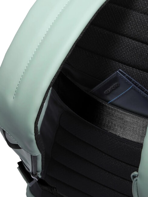 CORNER SPECIALE GOMMATO Roll-top backpack for 15.6" laptop GREEN - Laptop backpacks