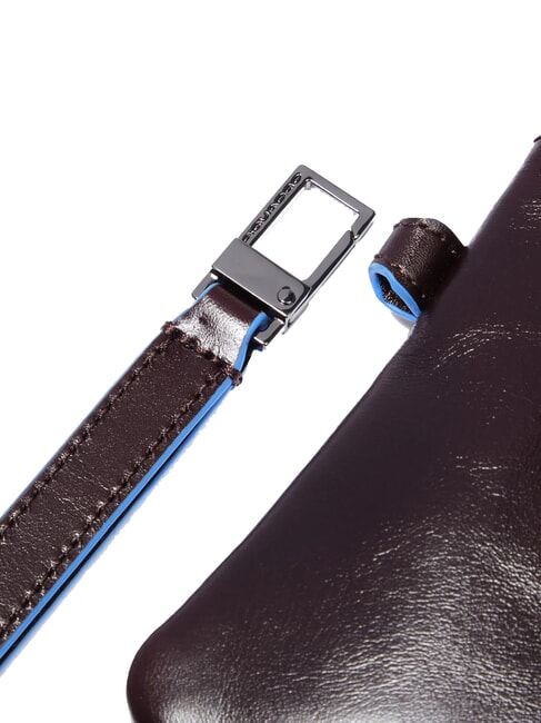 BLUE SQUARE Men's leather clutch card holder MAHOGANY - Men&rsquo;s Wallets