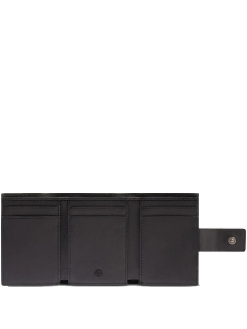 HARPER Compact leather wallet Black - Men’s Wallets