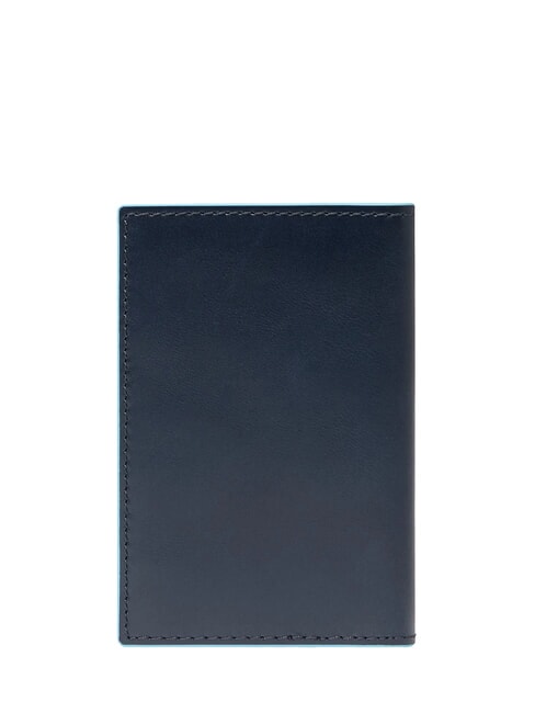 BLUE SQUARE Vertical leather wallet blue - Men&rsquo;s Wallets