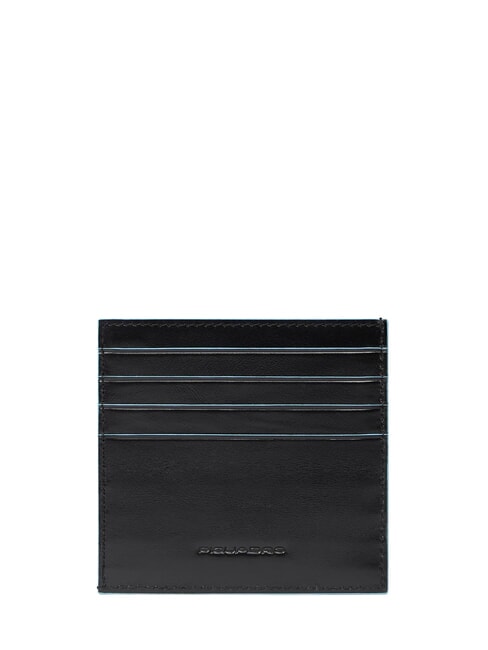BLUE SQUARE Leather card holder Black - Men’s Wallets