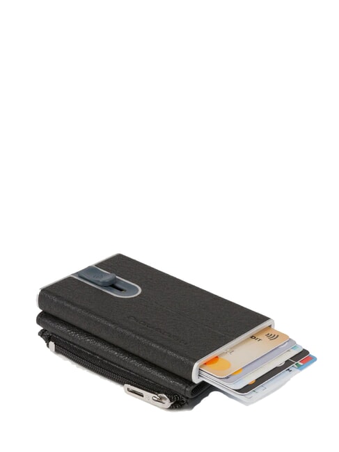 BLACK SQUARE Card holder slide system Black - Men’s Wallets