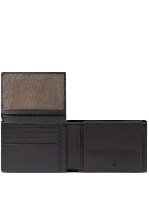HARPER Wallet with coin purse, in leather Black - Men&rsquo;s Wallets