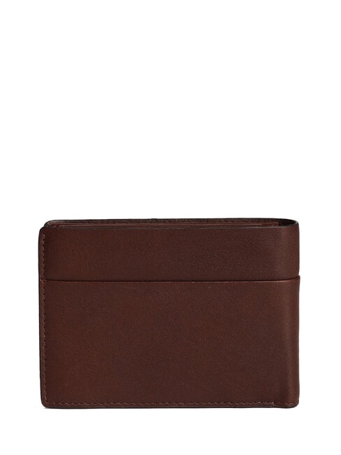 HARPER Wallet with coin purse, in leather MORO - Men&rsquo;s Wallets