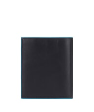 PIQUADRO BLUE SQUARE Calfskin wallet Black - Men&rsquo;s Wallets - 3