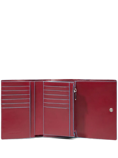 BLUE SQUARE Leather wallet RED - Women&rsquo;s Wallets